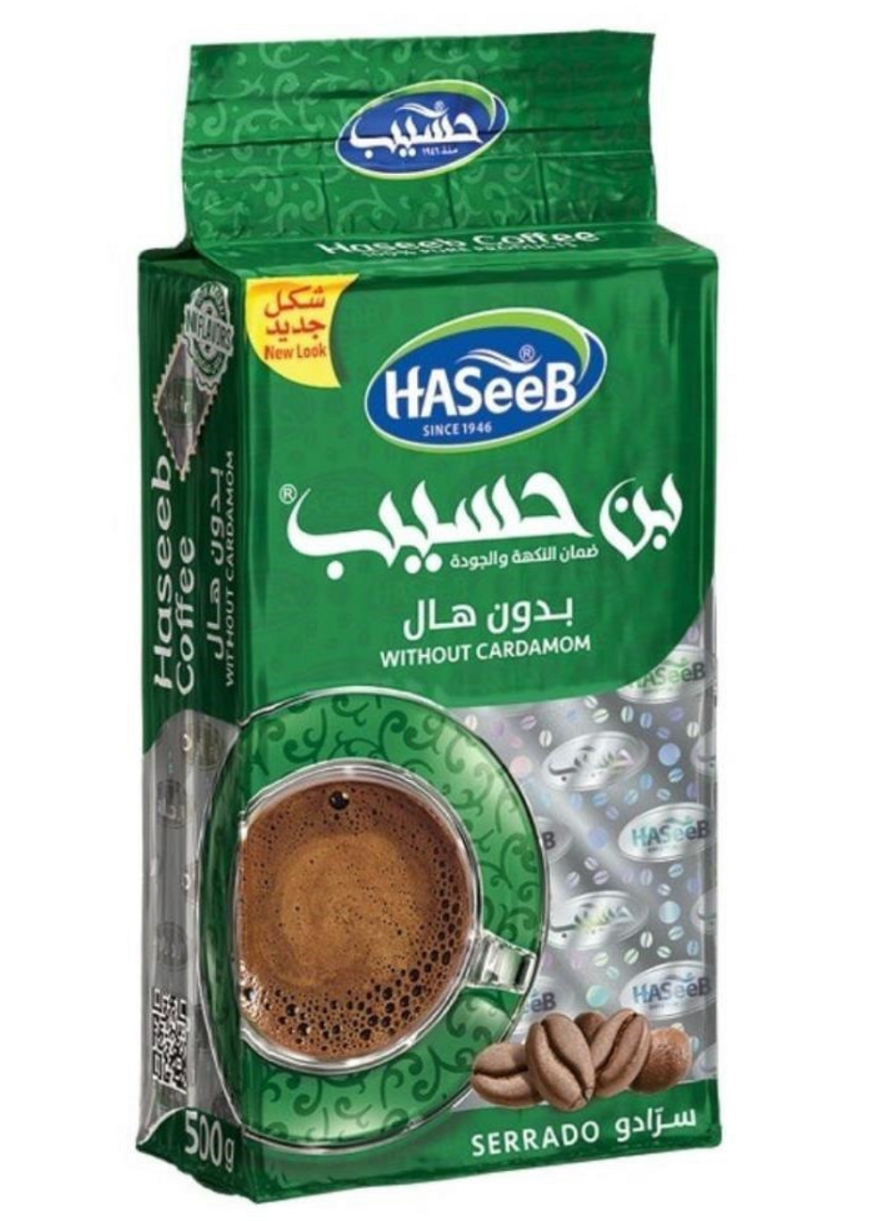 HASEEB TYRKISK KAFFE GRØNN 10 X 500 G