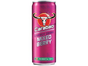 DRINKS ENERGY MIX. BERRY CARABAO CAN 12 X 330 ML