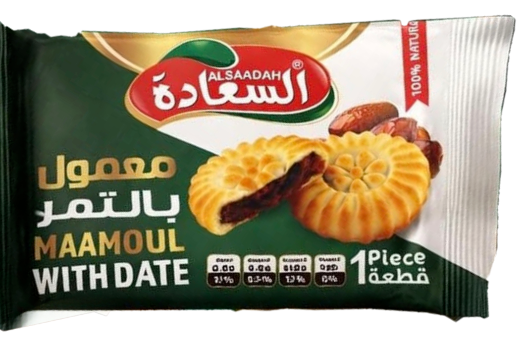 ALSAADAH MAAMOUL WITH DATES 12 X 35 GR X 12