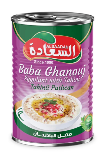 ALSAADAH EGGPLANT WITH TAHINI 24 X 400 GR