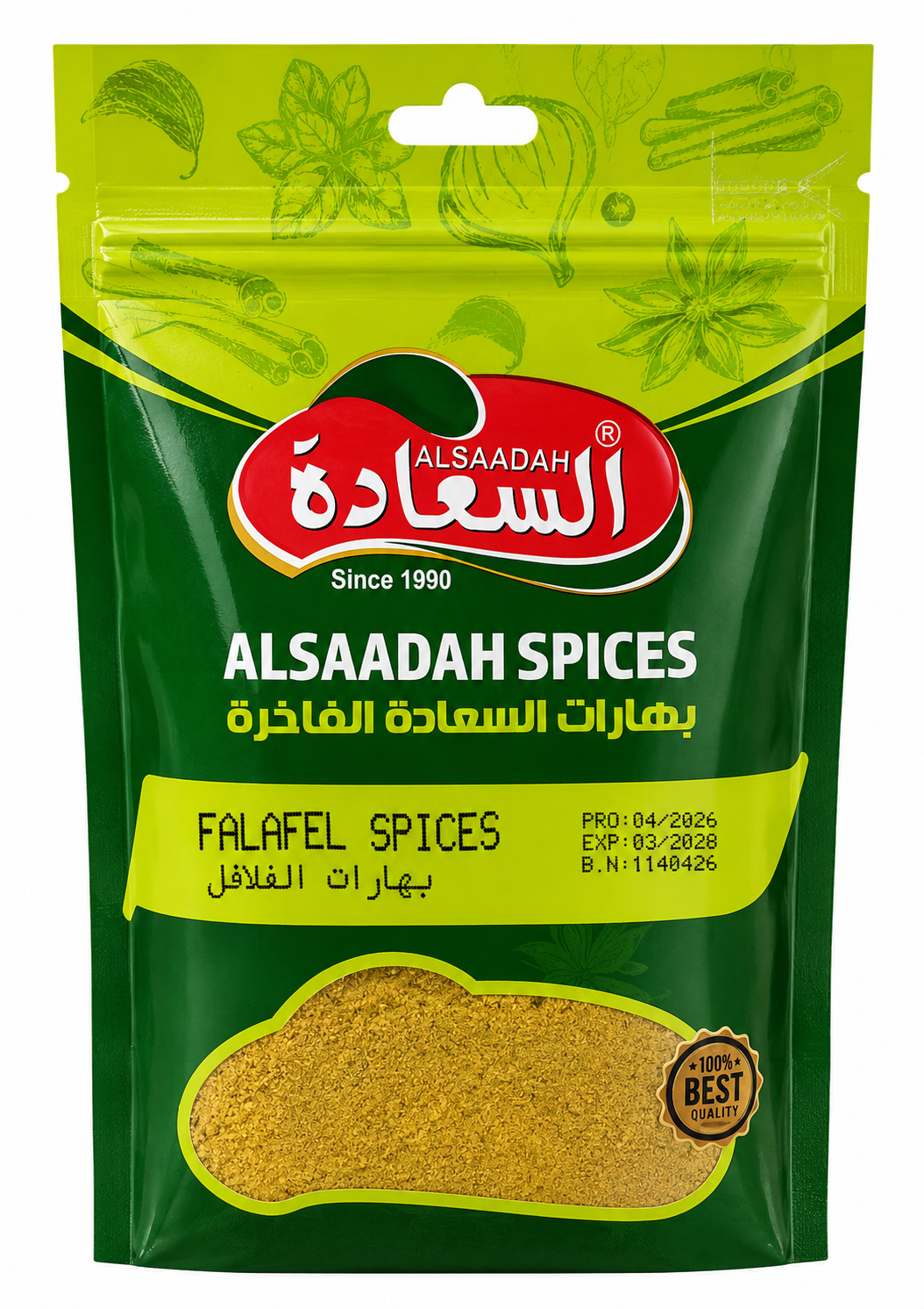ALSAADAH FALAFEL KRYDDER 10 X 50 GR
