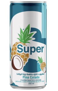 SUPER PINA COLADA LESKEDRIKK 24 X 250 ML