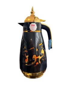 AL SULTAN TERMOKANNE SORT GULL ARABISK DESIGN KAFFE 1 STK X 1