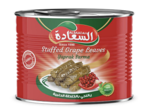 ALSAADAH STUFFED GRAPE LEAVES W/POMEGRANATE MOLASSES 12 x 400 GR