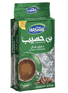 HASEEB TYRKISK KAFFE GRØNN 10 X 500 G