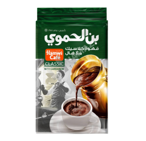 KAFFE HAMWI CLASSIC MED KARDEMOMME 450 G X 6