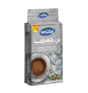 HASEEB KAFFE PREMIUM KARDEMOMME SØLV 500G X 10