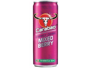DRINKS ENERGY MIX. BERRY CARABAO CAN 12 X 330 ML