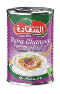 ALSAADAH EGGPLANT WITH TAHINI 24 X 400 GR