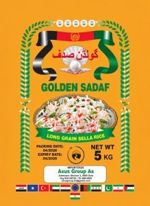GOLDEN SADAF RIS 4 X 5 KG 